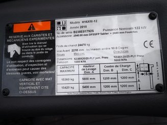 Carrello elevatore frontale a 4 ruote Hyster H16XM-12