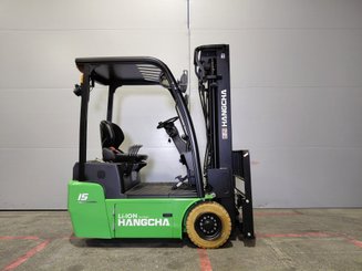 Carrello elevatore frontale a 3 ruote Hangcha X3W15i (CPDS15-XD4-SI)