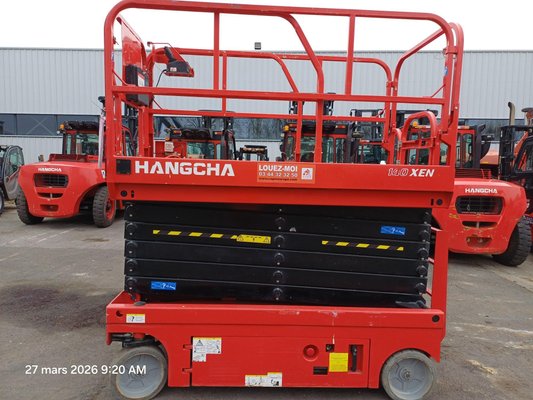 Piattaforma a pantografo Hangcha 140XEN - 1