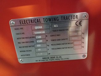 Trattore Hangcha QDD60-AC1