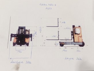 Carrelli elevatori laterali Hubtex DQ30-G - 14