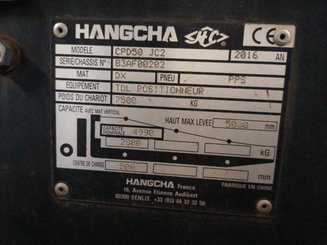 Carrello elevatore frontale a 4 ruote Hangcha J4W50