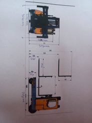 Carrello elevatore laterale multidirezionale Hubtex DQ40G