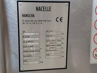Navicella a gruppo di sollevamento verticale Hangcha HV80M-LC 