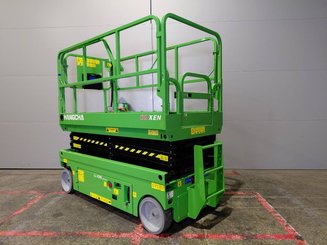 Piattaforma a pantografo Hangcha 80XENi