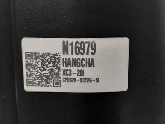 Carrello elevatore frontale a 3 ruote Hangcha XC3-20i (CPDS20-XCY2G-SI)