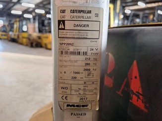 Transpallet guida in accompagnamento Caterpillar NPV20N2
