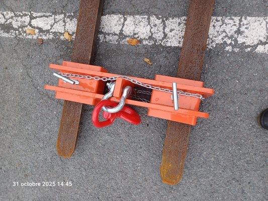 Accessori - Crochet porte charge enfourchable