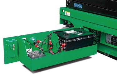 Piattaforma a pantografo Hangcha 80XENi