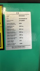 Transpallet con pedana Mitsubishi PBF25N3R MITSUBISHI