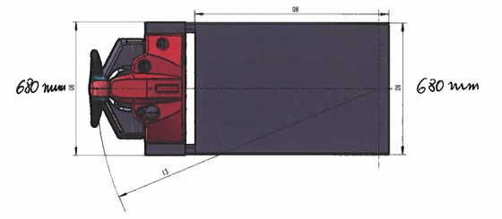 Piano di sollevamento Hangcha 1510XB - 6