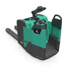 Transpallet con pedana Mitsubishi PBF25N3R MITSUBISHI - 1