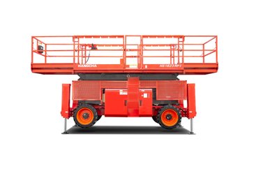 Piattaforma a pantografo Hangcha  HS1523RPI Nacelle tout terrain ciseaux