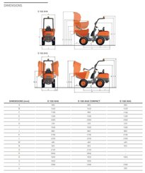 Dumper de chantier Ausa D100AHG - 1
