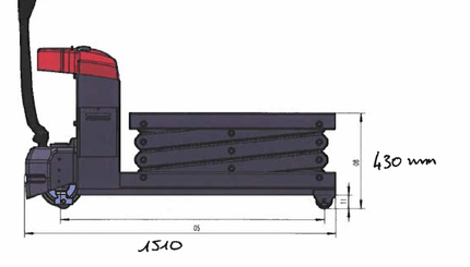 Piano di sollevamento Hangcha 1510XB - 8