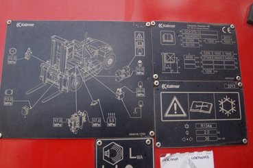 Carrello elevatore frontale a 4 ruote Kalmar DCF370-1200 - 2