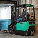 Carrello elevatore frontale a 3 ruote Mitsubishi FB16N2T