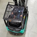 Carrello elevatore frontale a 3 ruote Mitsubishi FB16N2T