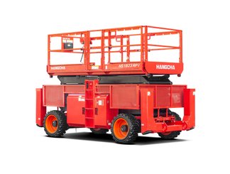 Piattaforma a pantografo Hangcha  HS1523RPI Nacelle tout terrain ciseaux