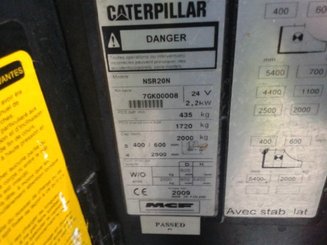 Stoccatori con pedana Caterpillar NSR20N