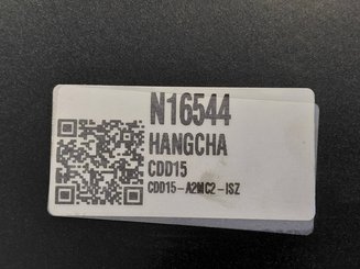 Stoccatori guida in accompagnamento Hangcha CDD15-A2MC2-ISZ