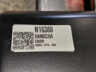 Transpallet con pedana Hangcha CBD20-XT1S-SiSU