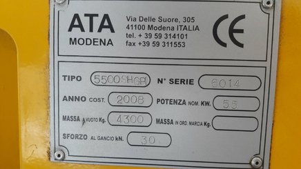 Trattore ATA 5500 LPG