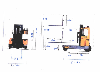 Carrelli elevatori laterali AMLIFT C5000-14 AMLAT