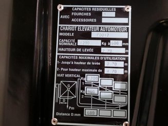 Carrello stoccatore a razze larghe Hangcha CDD12-AZ3S-M - 10