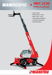 Sollevatore telescopico rotativo Manitou MRT2150 PRIVILEGE - 1