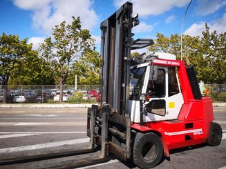 Carrello elevatore frontale a 4 ruote Mora M100C - 1