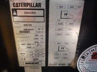 Stoccatori con pedana Caterpillar NSR16N