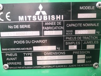 Carrello elevatore frontale a 4 ruote Mitsubishi FD40N - 12