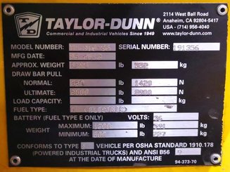 Trattore Taylor Dunn TT-316-36  - 9