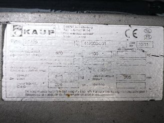 Posizionatore multipallet singolo-doppio Kaup 2500