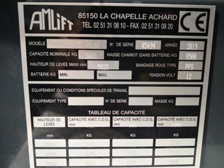 Carrelli elevatori laterali AMLIFT C5000-14 AMLAT - 20