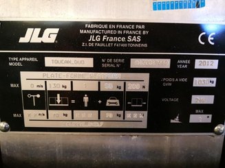 Navicella a gruppo di sollevamento verticale JLG TOUCAN DUO