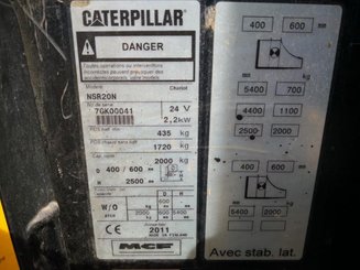Stoccatori con pedana Caterpillar NSR20N - 9