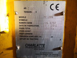 Trattori portuali Charlatte TE206 - 8