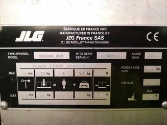 Navicella a gruppo di sollevamento verticale JLG TOUCAN DUO