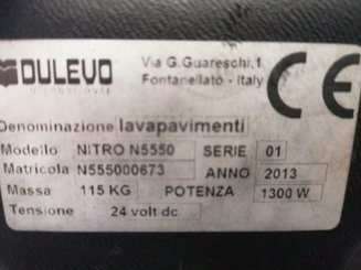 Lavasciuga Dulevo H555