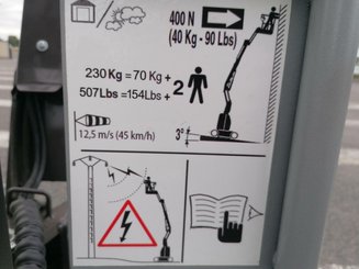 Piattaforma articolata Hangcha GTHZ170C
