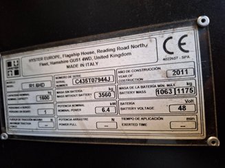 Carrelli retrattili Hyster R1.6H