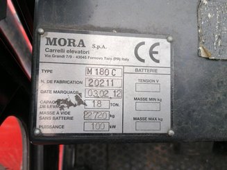 Carrello elevatore frontale a 4 ruote Mora M180C - 10