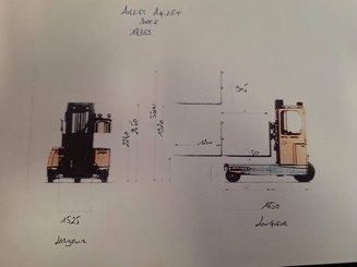 Carrello elevatore laterale multidirezionale AMLIFT AGILIFT 3000E - 25