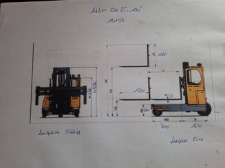 Carrello elevatore laterale multidirezionale AMLIFT CEL25-1245