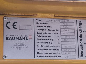 Carrelli elevatori laterali Baumann GX50/16/50 ST