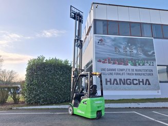 Carrello elevatore frontale a 3 ruote Hangcha XC3-18i (CPDS18-XCC2G-SI)