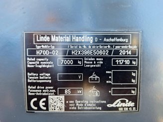 Carrello elevatore frontale a 4 ruote Linde H70 D