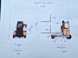 Carrelli elevatori laterali AMLIFT C40-14/40